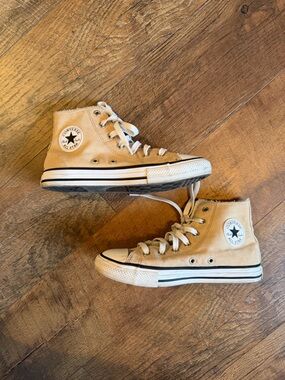 Converse All Star High Top Sneakers - Beige